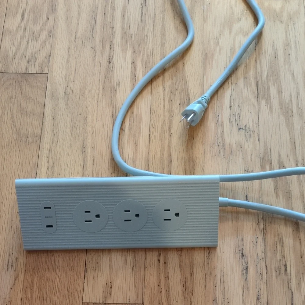 Ikea Gray Power Strip with Cord